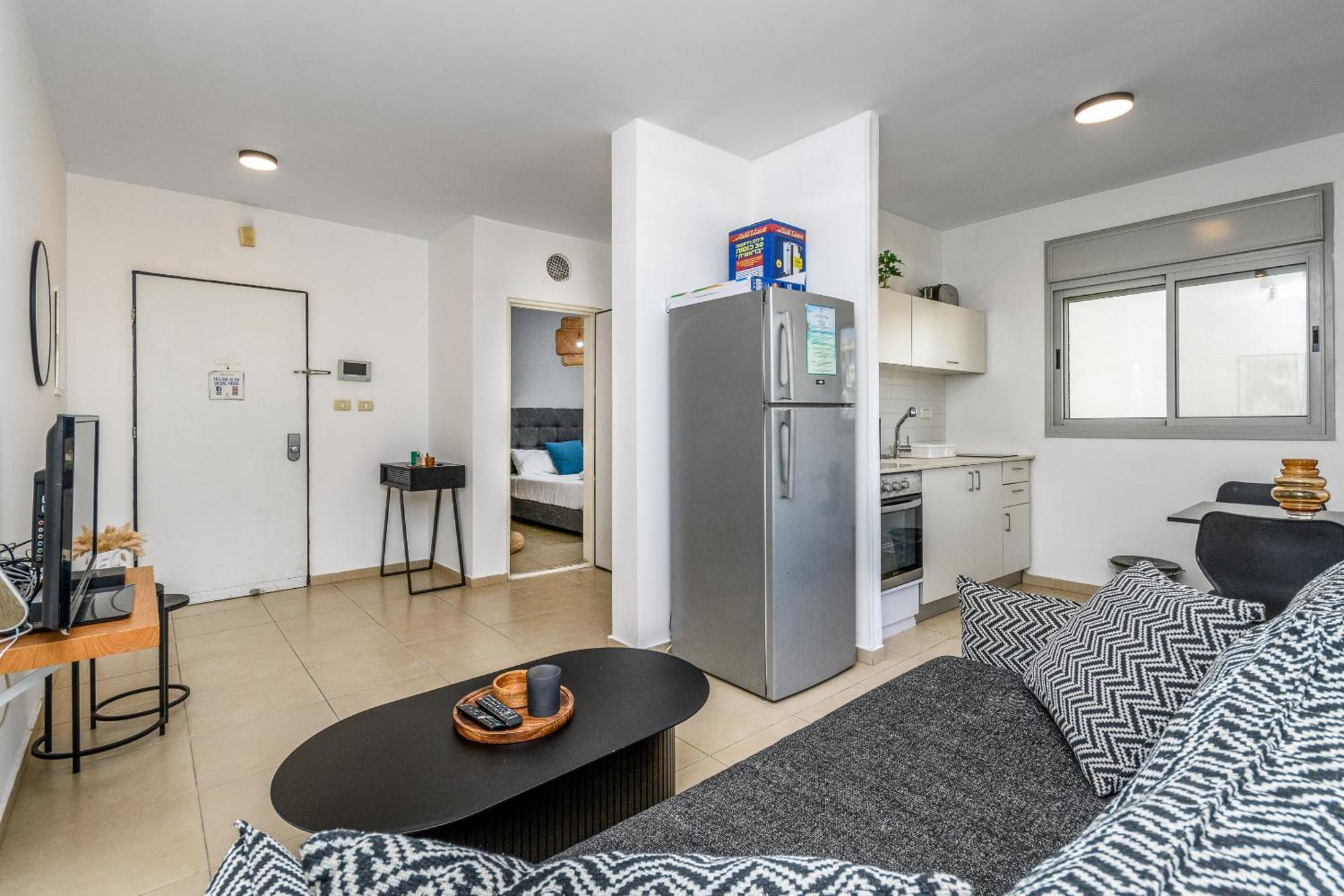 Bograshov Area - Cosy Apart' Hotel Close To The Beach Тель-Авив Экстерьер фото